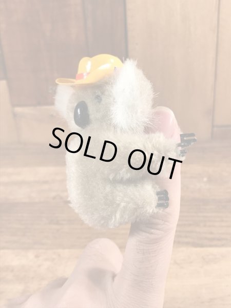 オーストラリアのコアラの80年代ビンテージクリップ人形