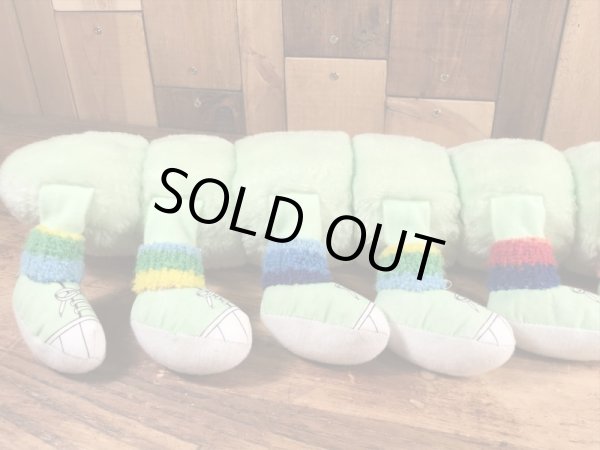 ロッツアレッグスのイモムシの80年代ビンテージ縫いぐるみ