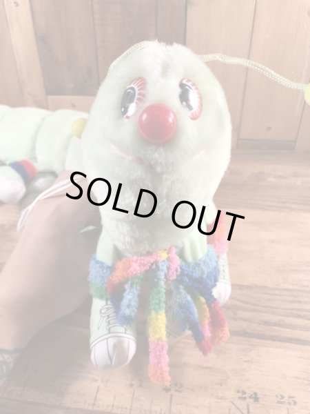 ロッツアレッグスのイモムシの80年代ビンテージ縫いぐるみ