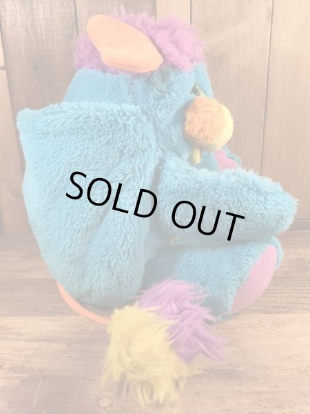 ポップルズのプリティークールの80年代ビンテージぬいぐるみ