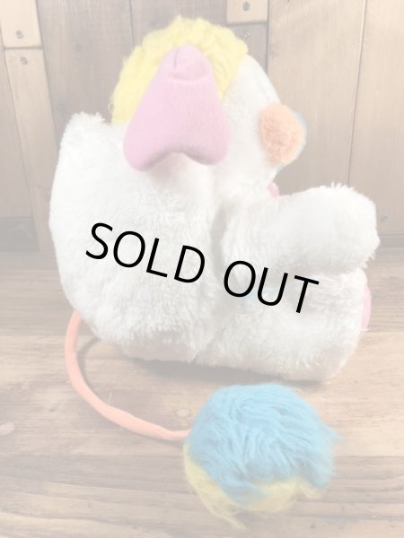 ポップルズのパフボールの80年代ビンテージぬいぐるみ