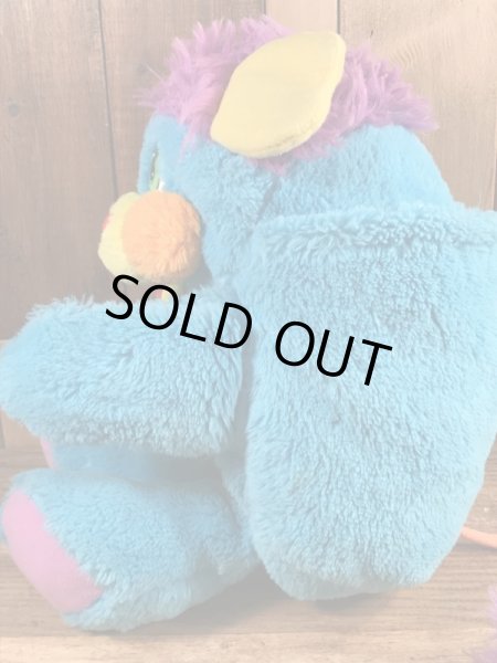 ポップルズのプリティークールの80年代ビンテージぬいぐるみ