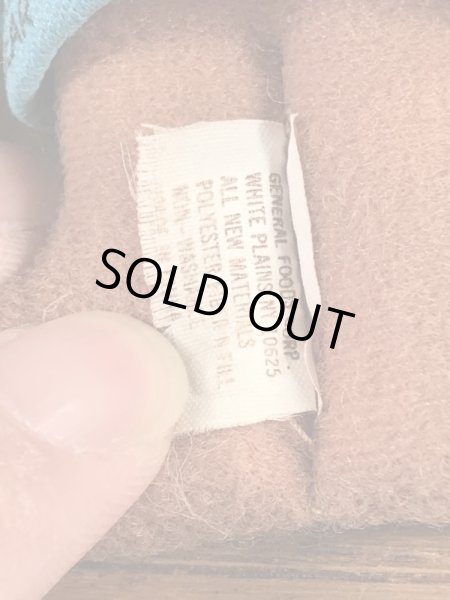 企業キャラクターのシュガーベアの80年代ビンテージミニぬいぐるみ