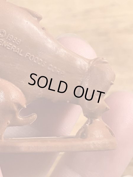 シュガーベアの雄牛の80年代ビンテージPVCフィギュア