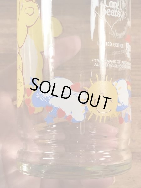 ケアベアのファンシャインベアの80’sヴィンテージグラス