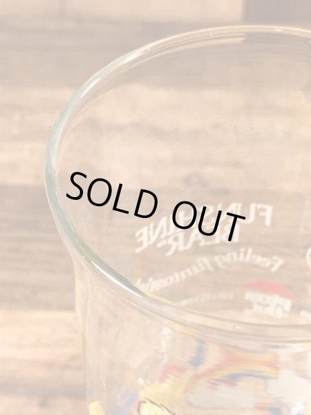 ピザハットから配布されたケアベアの80年代ビンテージガラスコップ