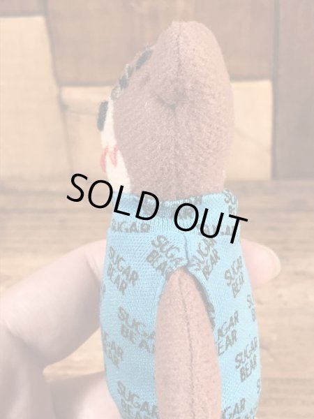 企業キャラクターのシュガーベアのミニぬいぐるみ