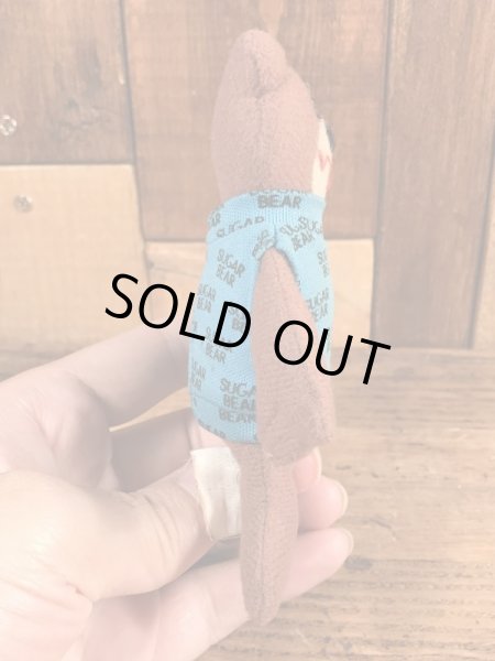 企業キャラクターのシュガーベアのミニぬいぐるみ