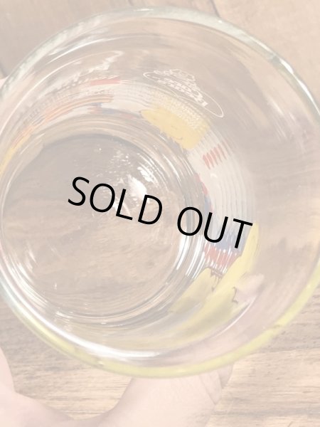 ピザハットから配布されたケアベアの80年代ビンテージガラスコップ