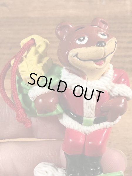 企業キャラクターのシュガーベアの90年代ビンテージPVCフィギュア