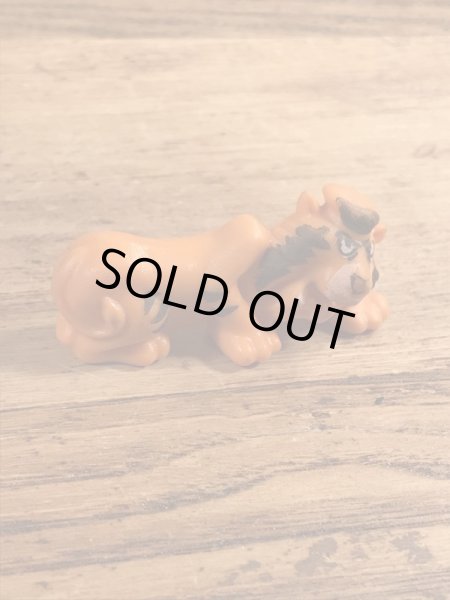 シュガーベアのタイガーの80年代ビンテージPVCフィギュア