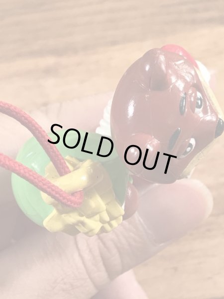 企業キャラクターのシュガーベアの90年代ビンテージPVCフィギュア