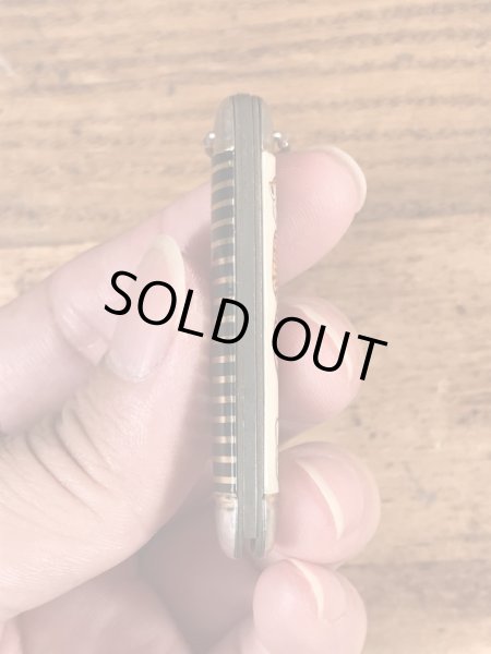 企業キャラクターのエクソンタイガーの50〜60年代ビンテージポケットナイフ