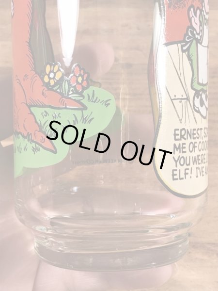 アドバタイジングキャラクターのキーブラーの80’sヴィンテージグラス