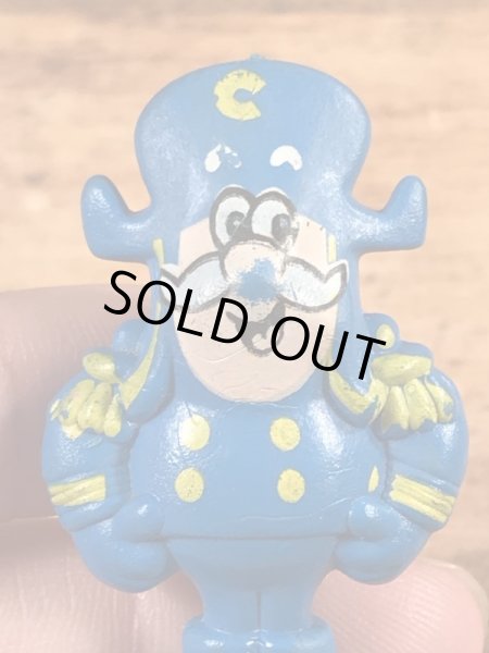 企業キャラクターのキャプテンクランチの80年代ビンテージPVCフィギュア