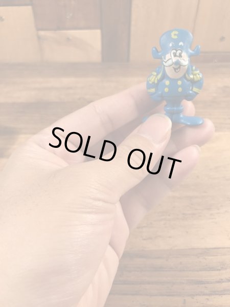 企業キャラクターのキャプテンクランチの80年代ビンテージPVCフィギュア