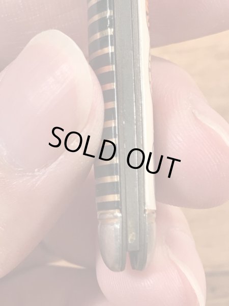 企業キャラクターのエクソンタイガーの50〜60年代ビンテージポケットナイフ