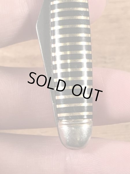 企業キャラクターのエクソンタイガーの50〜60年代ビンテージポケットナイフ