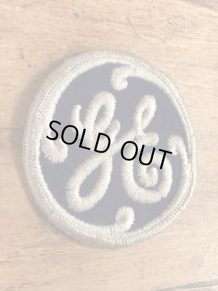 ゼネラルエレクトリックの刺繡の70年代ビンテージワッペン