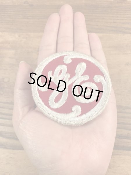 ゼネラルエレクトリックの“GE”の70年代ビンテージワッペン