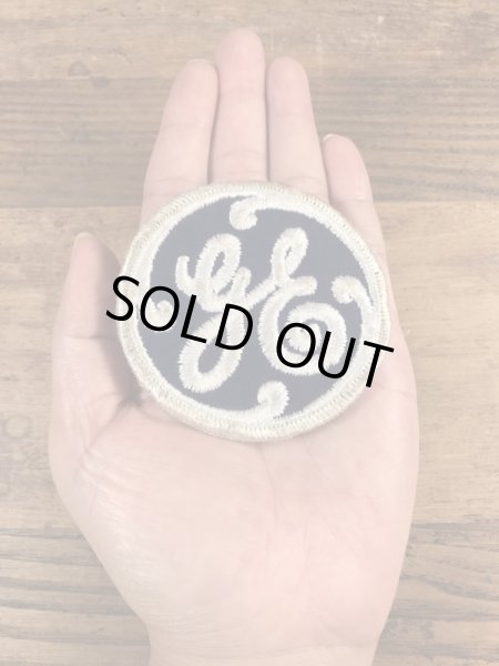 ゼネラルエレクトリックの刺繡の70年代ビンテージワッペン