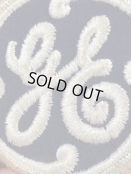 ゼネラルエレクトリックの刺繡の70年代ビンテージワッペン