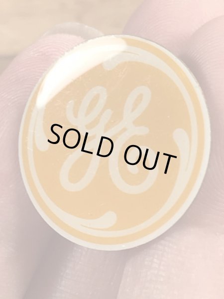 ゼネラルエレクトリックの“GE”の80年代ビンテージピンバッジ