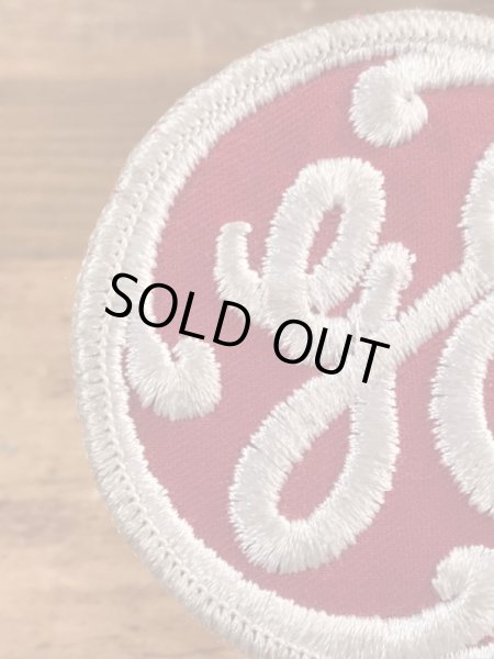 ゼネラルエレクトリックの“GE”の70年代ビンテージワッペン