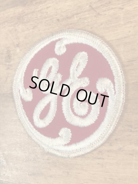 General Electric社の刺繡の70’sヴィンテージパッチ