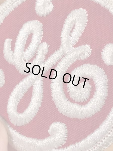 ゼネラルエレクトリックの“GE”の70年代ビンテージワッペン