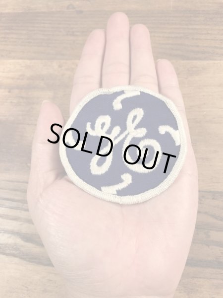 ゼネラルエレクトリックの“GE”の70年代ビンテージワッペン