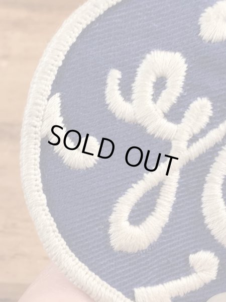 ゼネラルエレクトリックの“GE”の70年代ビンテージワッペン