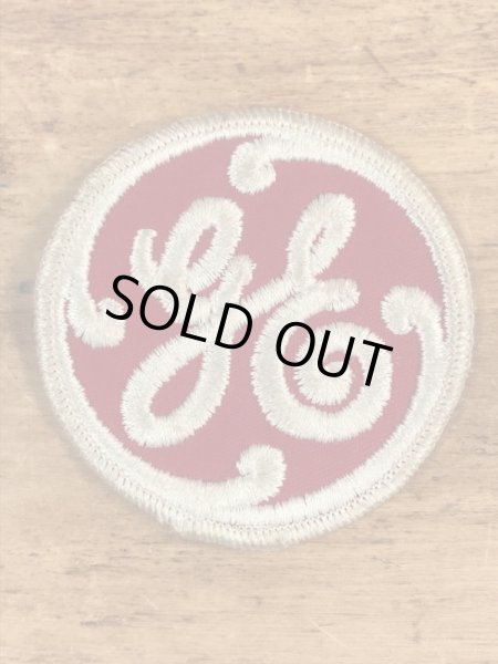 General Electric Embroidery Patch ゼネラルエレクトリック General Electric Embroidery Patch ゼネラルエレクトリック