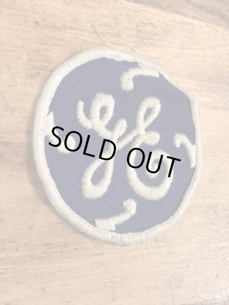 ゼネラルエレクトリックの“GE”の70年代ビンテージワッペン