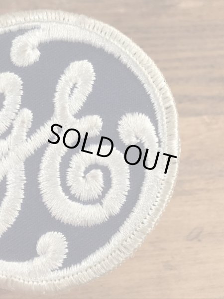 General Electric社の刺繡の70’sヴィンテージパッチ