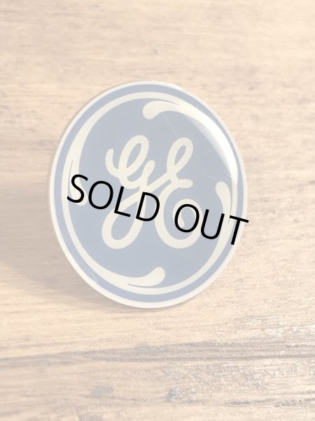 ゼネラルエレクトリックの“GE”の80年代ビンテージピンバッジ