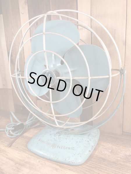 General Electric社のメタル製の50〜60’sヴィンテージ扇風機