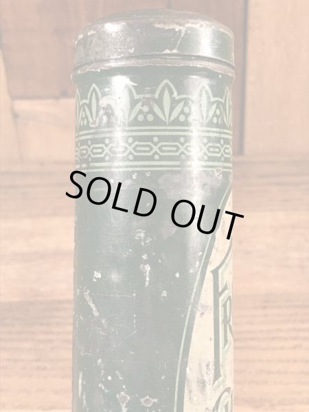 The Fisk Rubber社製のチョークの粉が入っていた30年代ビンテージブリキ缶