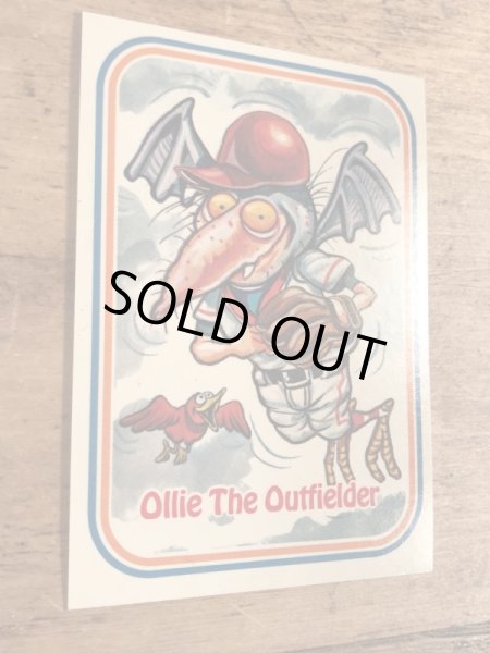 LEAF社製のBaseball Awesome All Starsの80’sヴィンテージステッカーカード