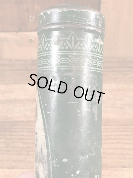 The Fisk Rubber社製のチョークの粉が入っていた30年代ビンテージブリキ缶