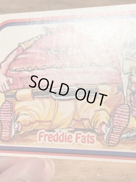 LEAF社製のベースボールモンスターの80年代ビンテージシールカード