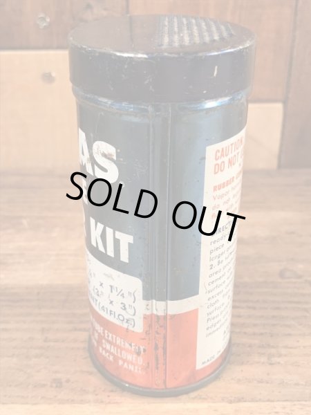 Atlas Supply社製のチューブリペアキットの40〜50年代ビンテージブリキ缶