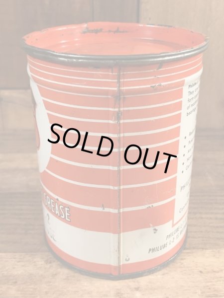 Phillips 66のマルチパーパスグリスが入っていた50’sヴィンテージTin缶