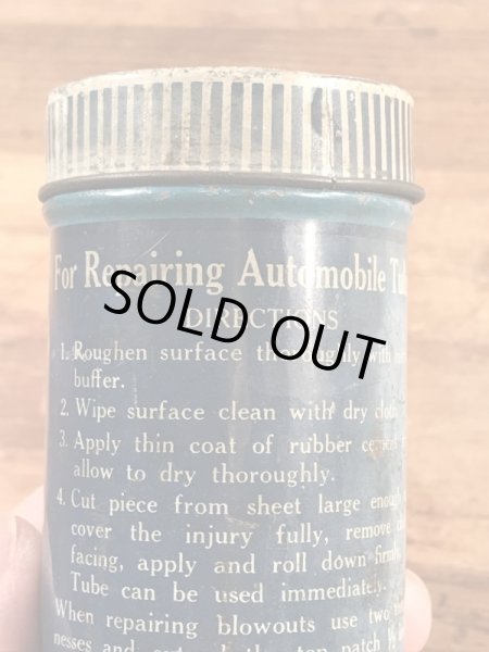 The B.F.Goodrichのチューブリペアキットが入っていた40〜50’sヴィンテージTin缶