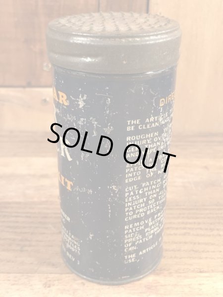 Good Yearのタイヤチューブのリペアキットが入っていた40〜50’sヴィンテージTin缶