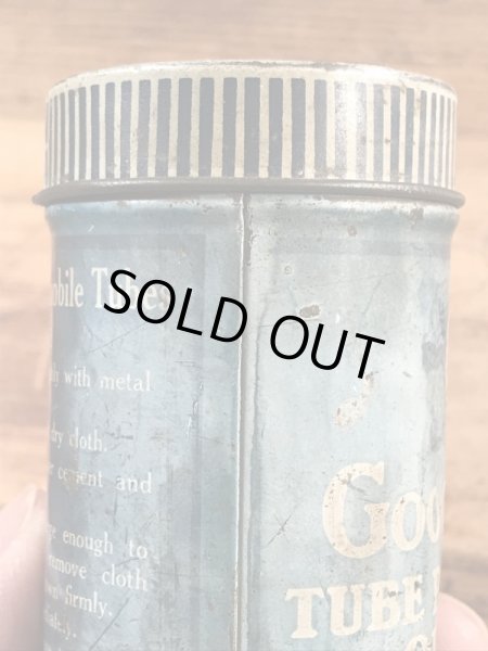 The B.F.Goodrichのチューブリペアキットが入っていた40〜50’sヴィンテージTin缶