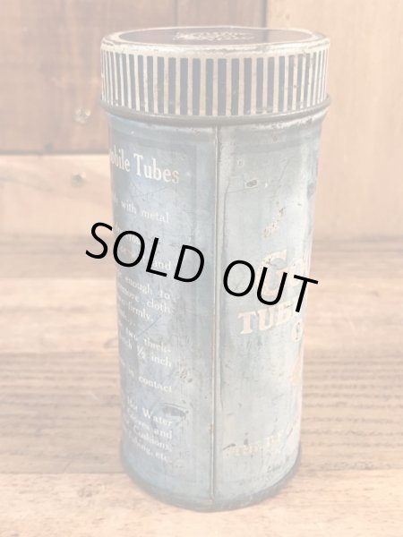 BFグッドリッチのチューブリペアキットが入っていた40〜50年代ビンテージブリキ缶