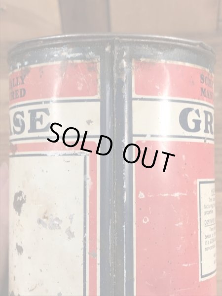 Scientifically Manufacturedのグリスが入っていた50年代ビンテージブリキ缶