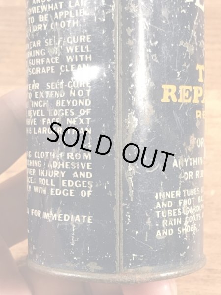 Good Yearのタイヤチューブのリペアキットが入っていた40〜50’sヴィンテージTin缶