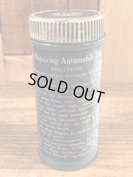 The B.F.Goodrichのチューブリペアキットが入っていた40〜50’sヴィンテージTin缶